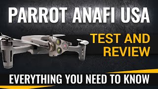 Parrot ANAFI USA Comprehensive Review and test [upl. by Losyram531]