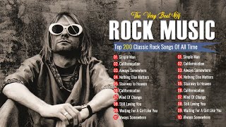 Top 100 Classic Rock Songs Of 80s 90s 🚩 Best Rock Hits Ever ⚡ 4K Video Ultra HD [upl. by Selrahc]