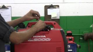 How To Change the Spark Plug on a Honda Generator EU2000i [upl. by Dibri285]