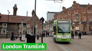 London Tramlink in Croydon [upl. by Jensen]