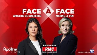 🔴 DIRECT  Lintégrale de linterview de Marine Le Pen députée réélue Rassemblement National du [upl. by Noni]