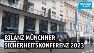 Bilanz der Münchner Sicherheitskonferenz 2023 [upl. by Gardie]