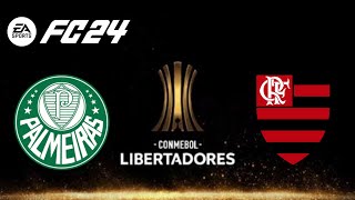 PALMEIRAS VS FLAMENGO  FINAL DA LIBERTADORES 🏆 EA FC24 [upl. by Danforth]