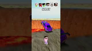 Help Me Get My Crush Attention In A Car Jump Challenge 😟🌋 shorts beamngdrive [upl. by Niram]