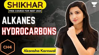 Hydrocarbons  Alkanes  NEET 2024  Akansha Karnwal [upl. by Auohs127]