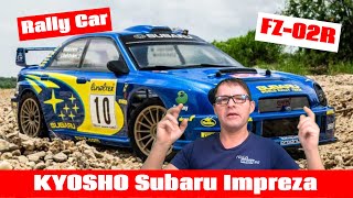 Breaking News Kyosho Subaru Impreza Rally Car FZ02R  Rallycross rc rally subaru [upl. by Velda]