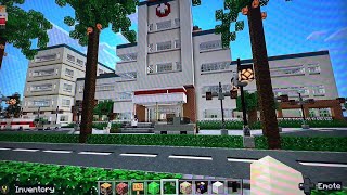 ASMR Eye Hospital Minecraft Tour [upl. by Nnail]