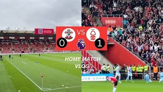 Southampton vs Nottingham Forest Vlog  First Home Game Of The Season [upl. by Drewett]