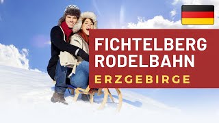 Oberwiesenthal Fichtelberg  Rodelbahn  Sáňkařská dráha [upl. by Ricardama19]