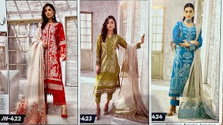 JOHRA Luxury Lawn Collection for order contact 03187773055 dress foryou fashion johra fypシviral [upl. by Noj]