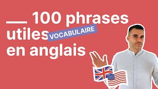 100 phrases très utiles à connaître en anglais  cours danglais facile pour débutants [upl. by Noval]