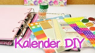 Kalender DIY  Woche gestalten mit neuen Stickern  Washi Tape  Mini Vintage HAUL [upl. by Imit898]