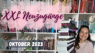 XXL Neuzugänge Oktober 2023 📚 Well that escaleted quickly 😂RiasSoulWords [upl. by Anialahs527]