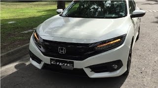 2016 Honda Civic RS Turbo FULL REVIEW [upl. by Anoit]