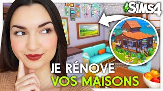 Une maison atypique pour une famille atypique 👩‍👧‍👦 Je rénove VOS maisons  Sims 4 [upl. by Aleet]