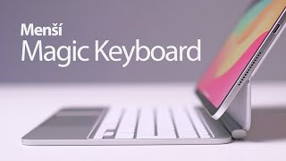 Menší Magic Keyboard pro M4 iPad Pro 11” – jak se na ní píše funkční klávesy haptická odezva [upl. by Linad]