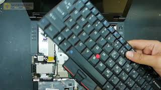 How to replace keyboard Lenovo thinkpad L410 L412 [upl. by Aldous]