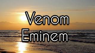 Eminem  Venom Lyrics [upl. by Adlihtam]