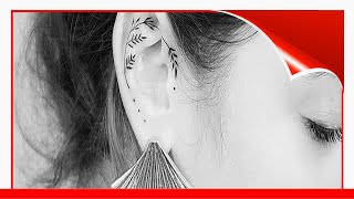 45 Ear Tattoo Ideas For Your Next Ink 🥰 [upl. by Demahum]