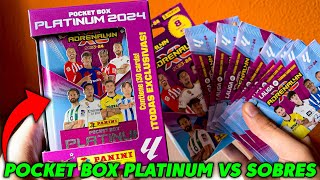 POCKET BOX PLATINUM 2024  CARTAS EXCLUSIVAS de ADRENALYN XL 202324 LIGA EA SPORTS [upl. by Ikin]