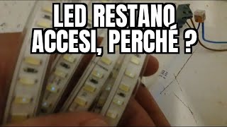 LED RESTANO ACCESI PERCHÉ [upl. by Neirual463]