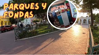 MAZATLAN el centro historico con su variedad de parques fondas y restaurantes [upl. by Eizzo672]