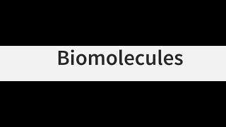 Biomolecules Carbohydrates Part 1 SATHEEMED swayamprabha medicalentranceexam [upl. by Attennek536]