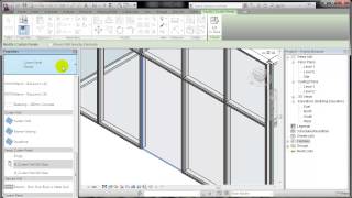 REVIT Como colocar una Puerta en un Curtain Wall [upl. by Opportina]