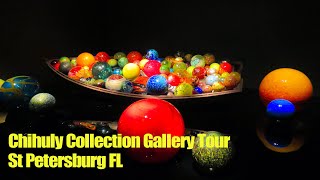 Chihuly Collection Gallery Tour in St Petersburg【4K】 [upl. by Ecnarret]