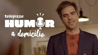 Te llevamos los mejores cómicos a tu casa  HumorADomicilio de Telepizza [upl. by Leckie]