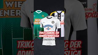 TrikotRanking der ADMIRAL Bundesliga 🇦🇹⚽️ Teil 1 shorts ansakonferenz [upl. by Biddy]