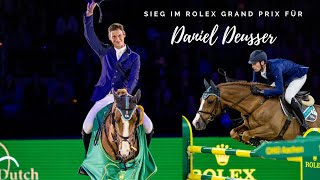 Daniel Deusser gewinnt im Rolex Grand Prix 😍  mit Tobago Z  The Dutch Masters  Indoor Brabant [upl. by Hcardahs]