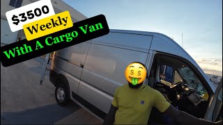 Cargo Van Driver Owner Operator Making 3500 Weekly otr cargovanbusiness [upl. by Bigelow831]