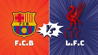 FCB VS LFC বার্সেলোনা বনাম লিভারপুল। ফুটবল  SD Team [upl. by Angadreme609]