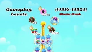 Candy Crush Saga Gameplay Levels 1051610520 [upl. by Selimah]