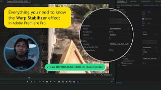 How To Stabilize With Warp Stabilizer In Adobe Premiere Pro [upl. by Friedberg]