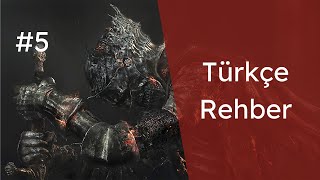 Dark Souls 3 Türkçe Oynanış Rehberi Bölüm 5 Curserotted Greatwood Boss [upl. by Zondra199]