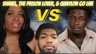 Shavel spills major tea and confronts Quaylon with his prison lover Aaron on live wetv [upl. by Oznola]