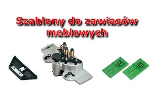 Szablony do prowadników zawiasów meblowych [upl. by Adnaugal466]