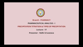 Pharmaceutical AnalysisI  Complexometric Titration Classification Metal Ion Indicators [upl. by Botti]