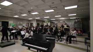 Mogadore Concert Band performs Darklands March [upl. by Francklin]