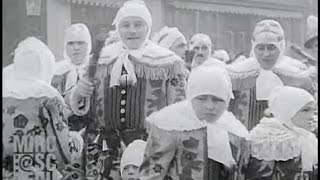 Carnaval de Binche 1930 [upl. by Sileas]