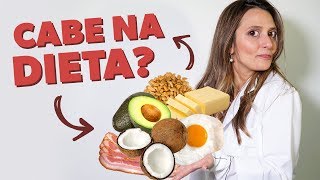 CARDÁPIO para DIETA CETOGÊNICA [upl. by Jamilla]