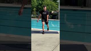 Freestyle Kick Exercise  Split Squat [upl. by Tshombe]