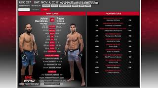 UFC 217 Bisping vs StPierre Full Card Fight PredictionsPicksAnalysis [upl. by Idonah643]