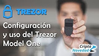 Cómo inicializar configurar y usar el Trezor one  Tutorial [upl. by Aneba]