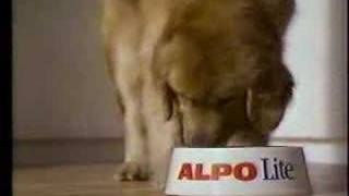 Alpo Lite dog food commercial [upl. by Leksehc]