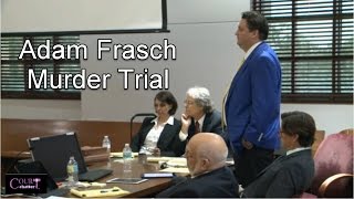 Adam Frasch Trial Day 4 Part 2 [upl. by Mellen]