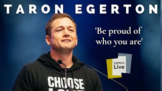 Taron Egerton reads Elton Johns letter of advice to his 16yearold self [upl. by Nillad227]