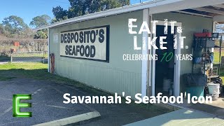 Savannah Food  Despositos Seafood in Thunderbolt [upl. by Gerri]